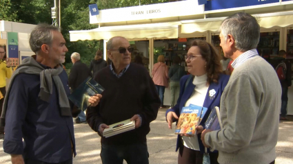 Escritores extremeños en la feria del libro