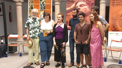 Parte del equipo de `Shakespeare en Roma´