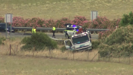 Accidente en Valdesalor