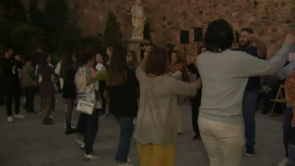 Cáceres en el Irish Fleadh