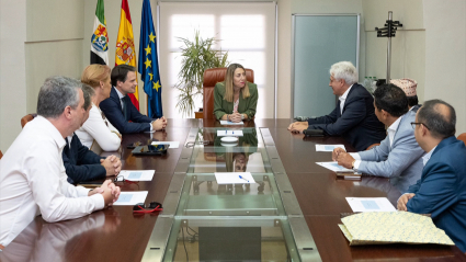 Reunión de la Junta de Extremadura con la Fundación Lumbini