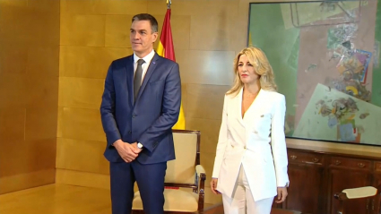 Pedro Sánchez y Yolanda Díaz