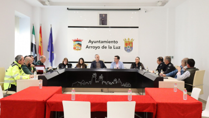 Junta Local de Seguridad en Arroyo de la Luz