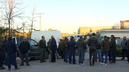 Protesta de agricultores y ganaderos en Cáceres