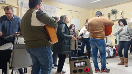 Ensayo de la Chirigota "Las Justinas", de Mérida