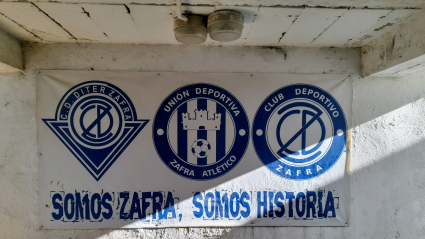 Detalle del túnel de vestuarios del Nuevo Estadio