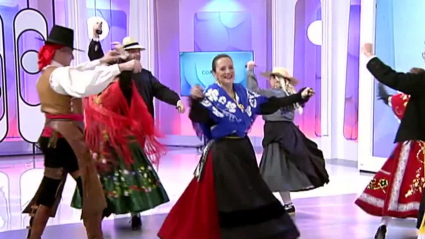 la Antigua de Mérida baila el Fandango Extremeño