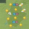 Mapa de previsión 14 de agosto