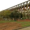 Obras en el Puente de Hierro de Mérida