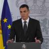 Declaración institucional de Pedro Sánchez