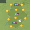 Mapa de previsión del martes 24 de diciembre