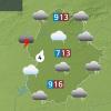 Mapa de previsión para el domingo  5 de enero