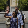 Felipe VI y Letizia, de visita en el centro de Sevilla