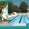 Redactora en la piscina de la Ciudad Deportiva de Cáceres