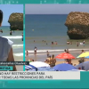 Inma Montero informa del fin de las restricciones de movilidad desde la playa de Matalascañas