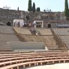 Imagen del nuevo graderío del Teatro Romano