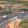 Circulación de coches en carretera