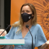 María Estévez en la presentación de La comedia de la cestita