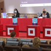 Imagen de la presentación del estudio sobre acoso sexual en el trabajo, elaborado por Comisiones Obreras y la Universidad de Extremadura. 