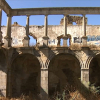 Interior en ruinas del convento de San Antonio de Padua