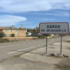 Entrada del municipio cacereño de Zarza de Granadilla