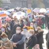 Imagen de una manifestación en defensa de la sanidad pública.