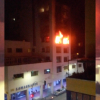 Imagen del incendio