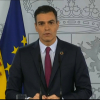 Pedro Sánchez en el Palacio de la Moncloa