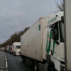 Camiones atrapados entre Francia y Reino Unido