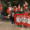 Manifestación sindical en Badajoz