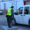 Control de la Guardia Civil en Burguillos del Cerro