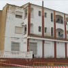 Alojamiento donde se hospedan los esquiladores uruguayos afectados por el brote