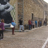 Vecinos de Guadalupe en la cola del cribado masivo de la localidad