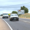 Carretera EX 107 que une Badajoz y Olivenza