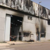 Nave incendiada en Don Benito