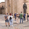 Turistas en Cáceres