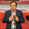 Vara en el Congreso del PSOE de Extremadura