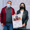 Javier Llanos, de TAPTC Teatro y Pilar Amor, Delegada de Turismo en el Ayuntamiento de Mérida.