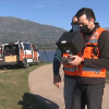 Protección Civil busca con dron