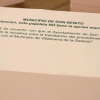 Papeleta para el referéndum sobre la fusión de Don Benito y Villanueva de la Serena.