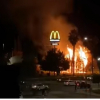 Incendio en Badajoz, cerca del McDonalds