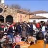 Romería de San Blas en Cáceres, esta mañana