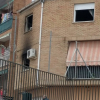 Vivienda incendiada en Jaraíz de la Vera