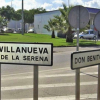 Indicadores de entrada a Don Benito y Villanueva de la Serena