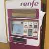 Máquina de venta de billetes de RENFE