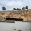 Muro del que cayó un chico de 12 años en La Albuera