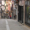 Calle Talavera, en Plasencia