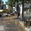 tubería rota en Badajoz