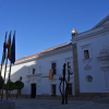 Bandera LGTBI en presidencia