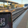 Llegada del tren a Badajoz